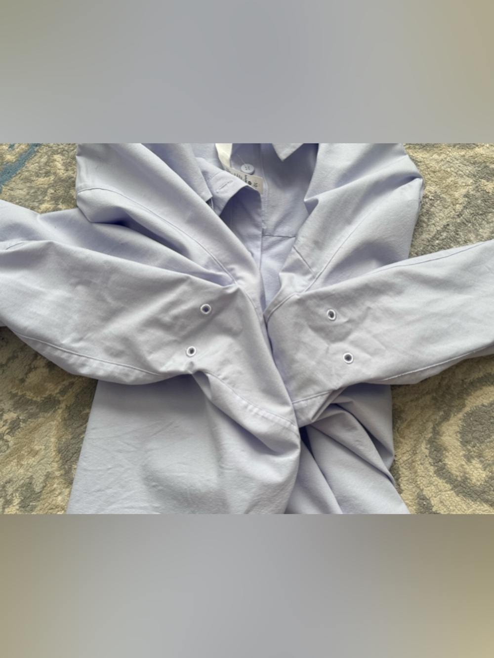 Lululemon Full Day Ahead Shirt Serene Blue - Picture 10 of 13